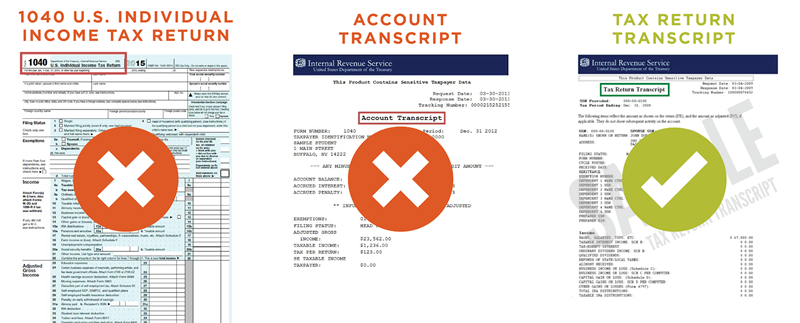 Tax Return Transcript