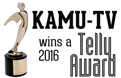KAMU-TV wins a 2016 Telly Award
